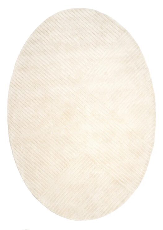 SIERA IVORY ovalus kilimas